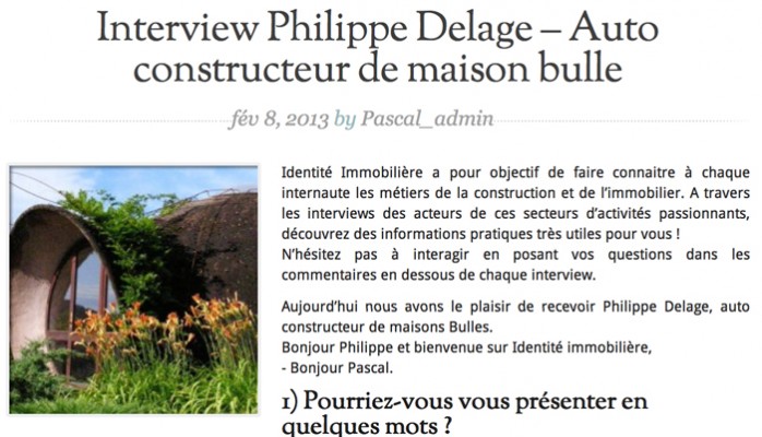 interview identité immobilière
